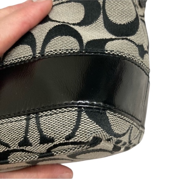 Coach 41642 RARE Y2K legacy collation black signature mini bag - Picture 8 of 13